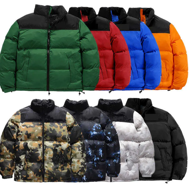 Herrjackor puffer ner bomullsjackor designer kappa kvinnor dragkedja lapptäcke broderade bokstäver fickor vinter streetwear utomhus kroppsvarare s-4xl 2023