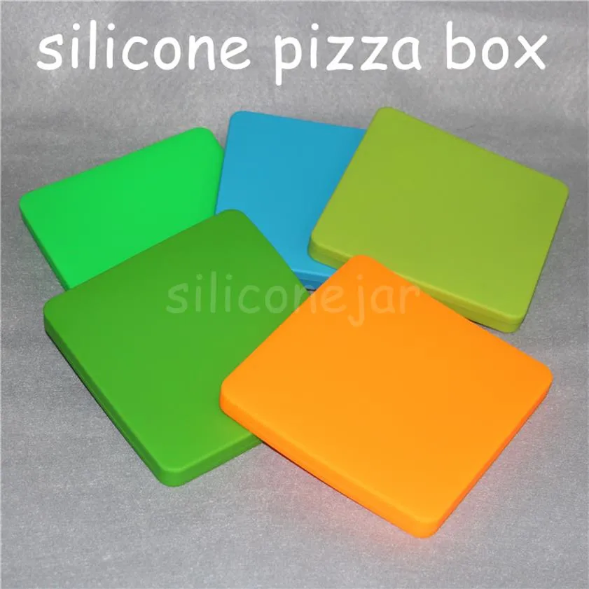 1 pièce Bocaux En Silicone Dab Conteneur De Cire 200 ml Grands Conteneurs De Concentré De Silicium De Pizza Pour Conteneurs D'huile De Cire247C