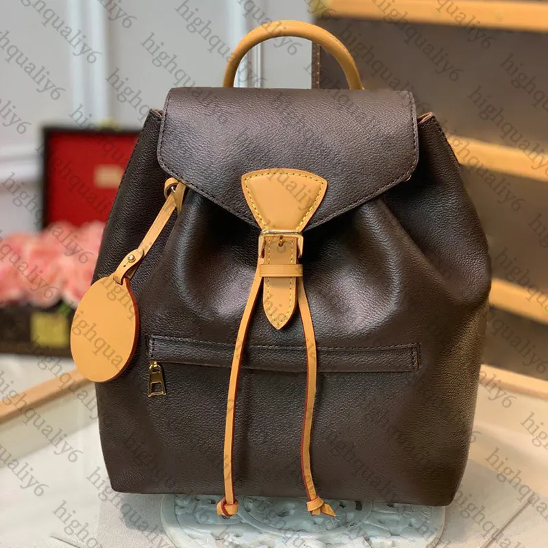 Exquisite Packaging Leather Shoulder Bag LL10A Mirror Face High Quality Designer Backpack