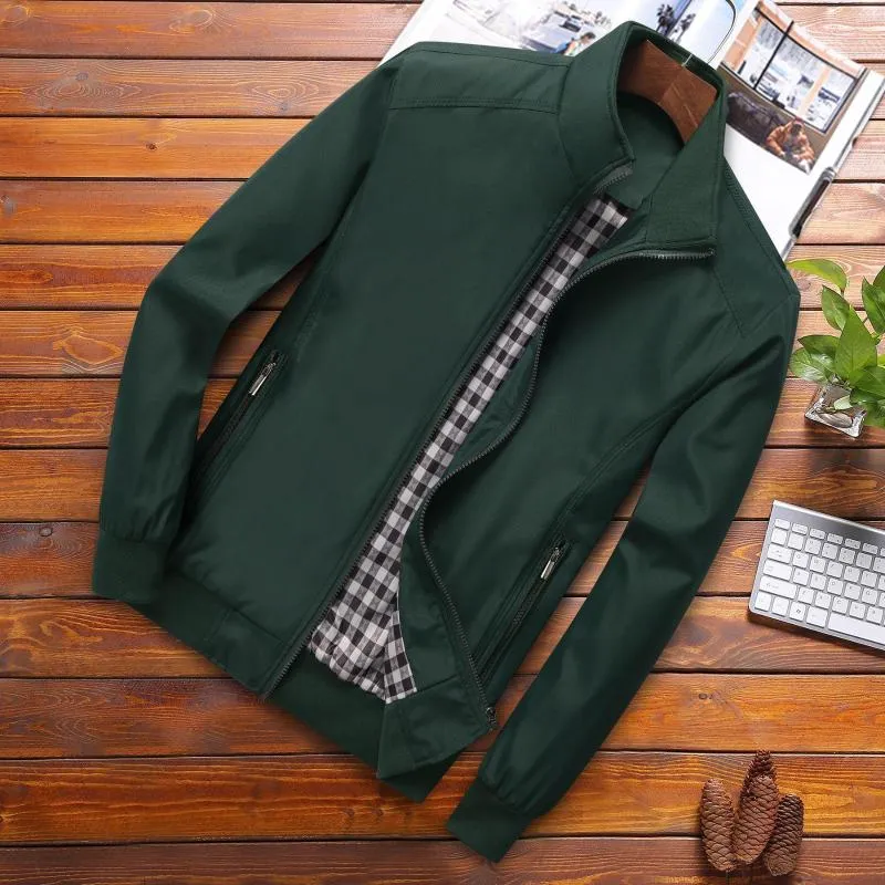 Casual solid hot sale fashion slim jacket