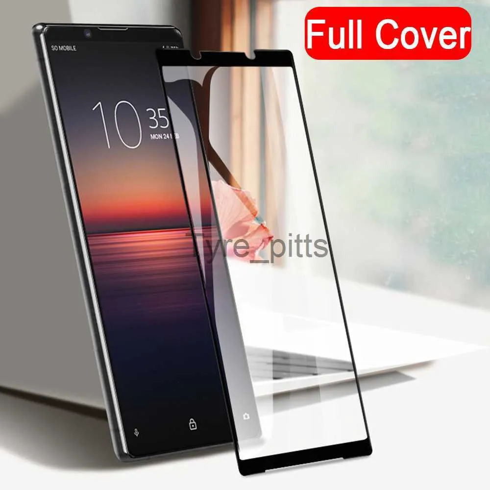 Schermbeschermers voor mobiele telefoons Volledig beschermend glas voor Sony Xperia 10 III Screenprotector op Xperia10 Xperia 1 V 5 II 10 IV Xperia1 Xperia5 9H gehard film x0803