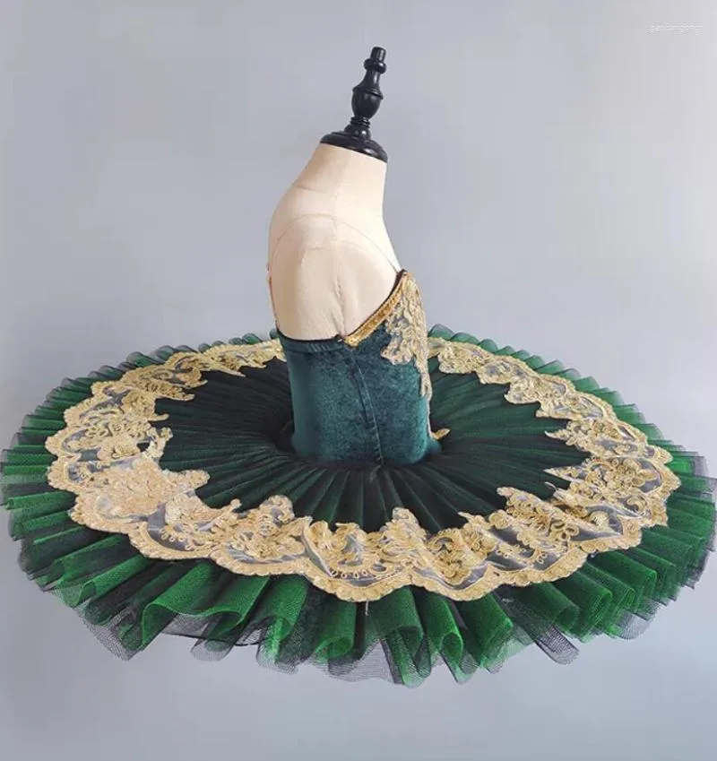 Green top ballerina skirt