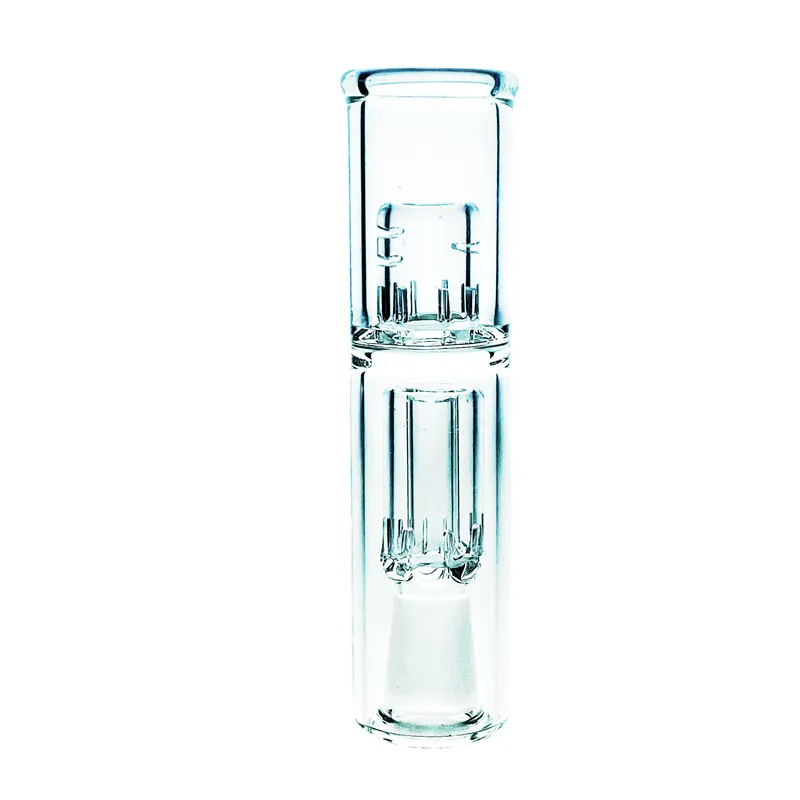 Bong Barb Flower/Fire Travel Glass Bubbler Attachment 14mm