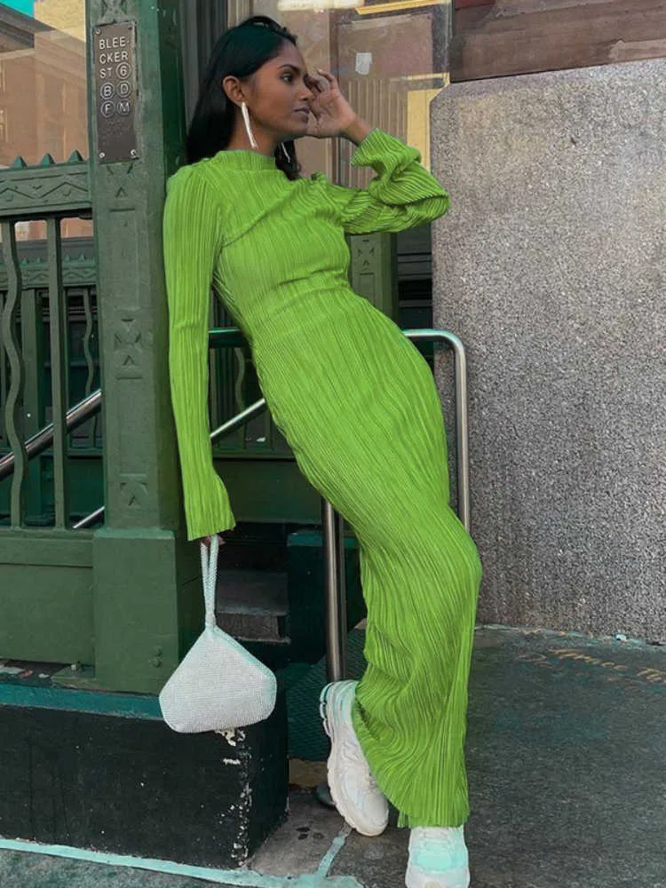 Long Sleeve Tight Dress: Womens Elegant Flare Sleeve... From Join3, $21.02  In Bulk | DHgate.Com