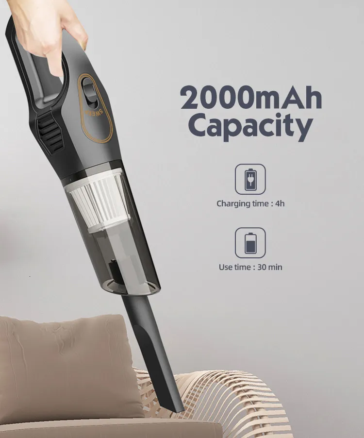 Rechargeable 5 In 1 Cordless Corded Stick Vacuum Sweeper For Home S9D