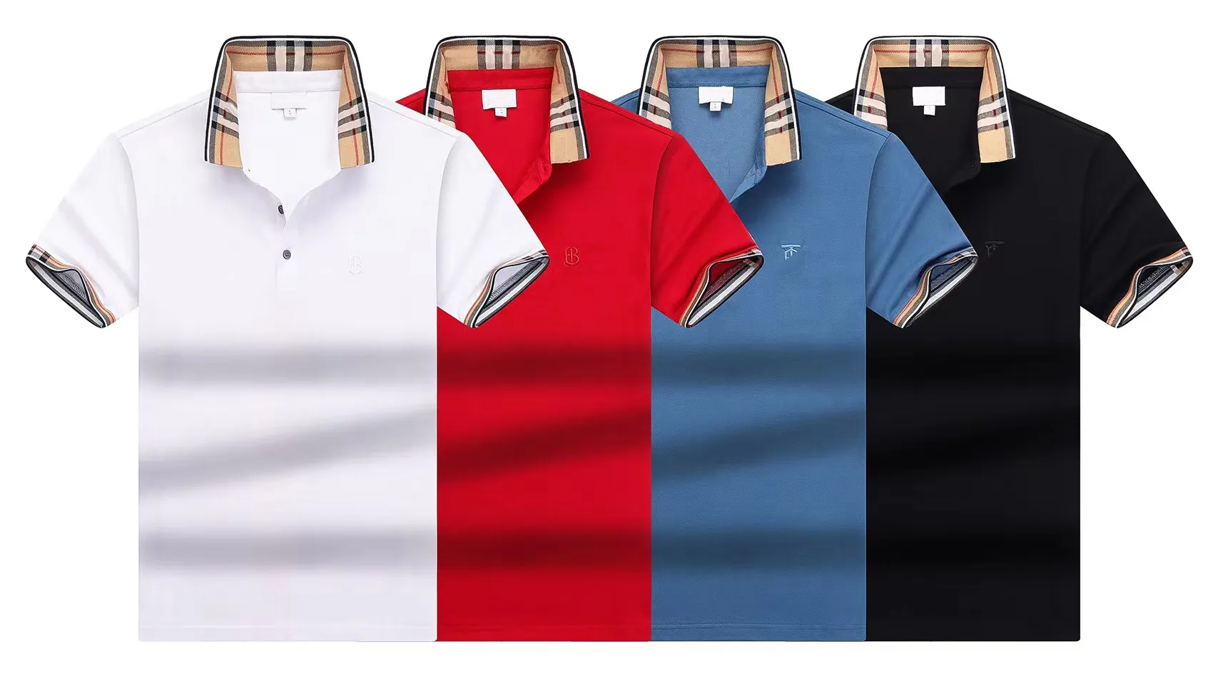 revers de haute qualité mens polo designer t-shirt chemises Vêtements mode t-shirts BU marque t-shirt de luxe à manches courtes vêtements pour hommes Survêtement t-shirt loisirs polos femmes M-3XL