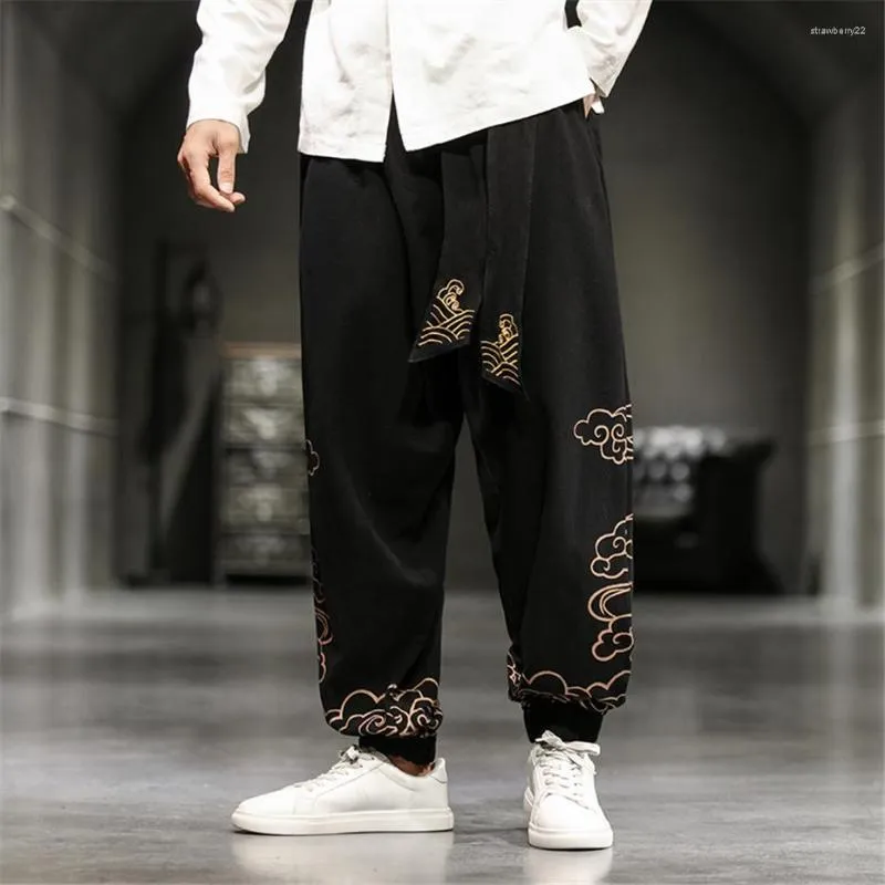 Mejor Precio En A Granel Pantalon Homme Lin Hommes t Harem Style