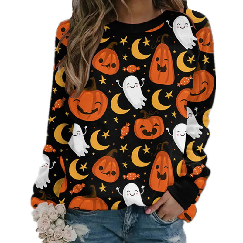 Women's Hoodies Sweatshirts Harajuku Sweatshirt Women Ropa Christmas Hoodie Blusas Camisas Mujer Moleton Y2K Halloween Tops Woman Clothes Hoodies Ladies 230803