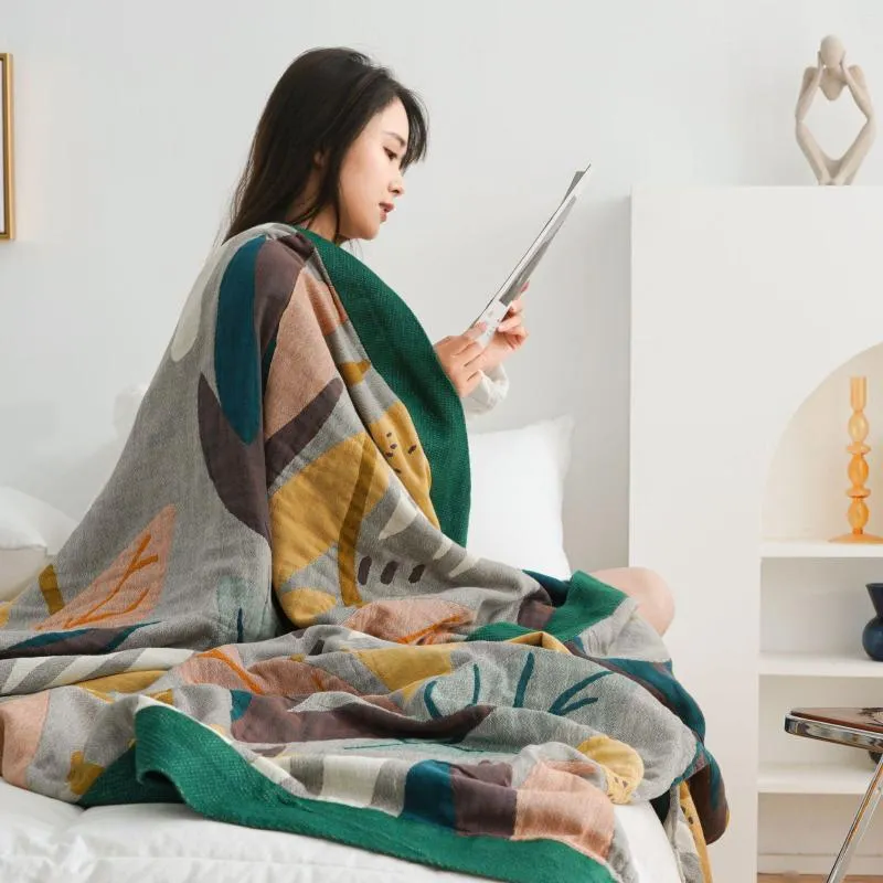 Cotton single bed blanket hot sale