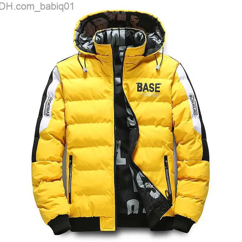 Men's Winter Parka: Warm Padded Jacket, Reversible Design, Removable Hood,  Cotton Blend Outerwear, Thick Quilted Coat M-5XL