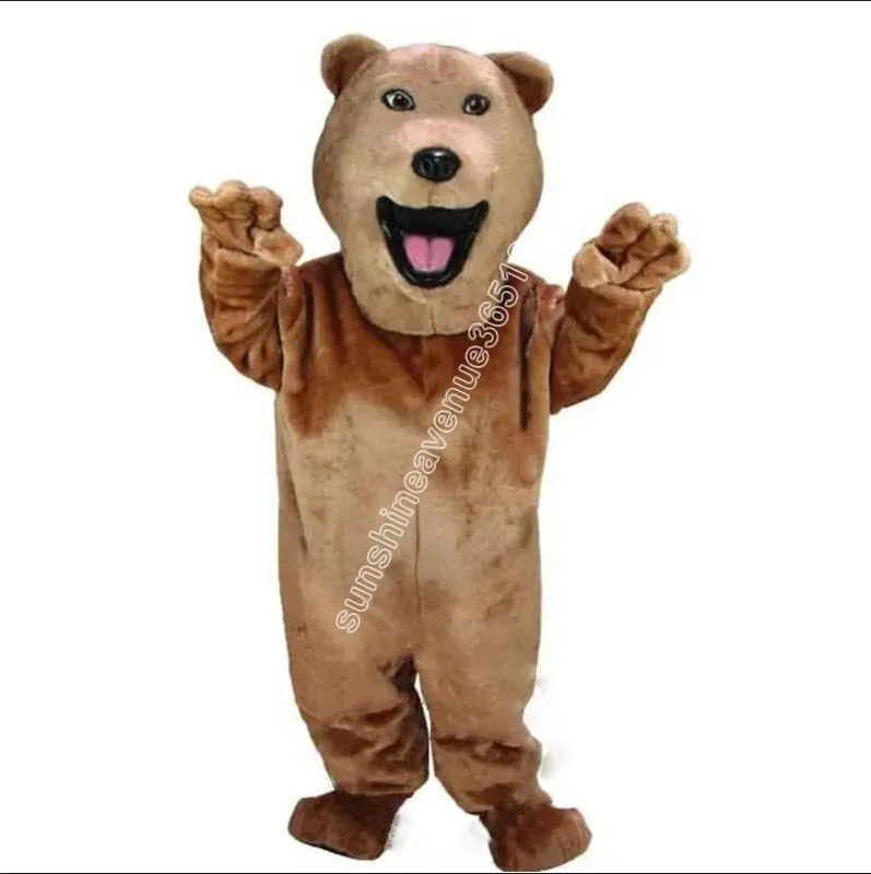 Bär Maskottchen Kostüm Top Cartoon Anime Thema Charakter Karneval Unisex Erwachsene Größe Weihnachten Geburtstag Party Outdoor Outfit Anzug