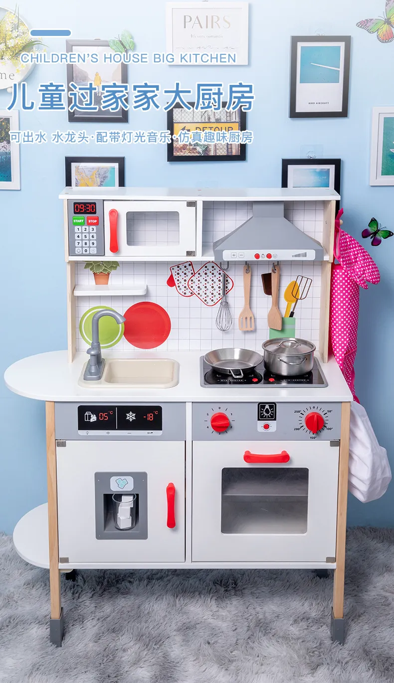 Melissa & Doug Ensemble d'accessoires de Cuisine de Jeu 22 pièces – ustensiles, casseroles, poêles, et Plus Encore, Blanc