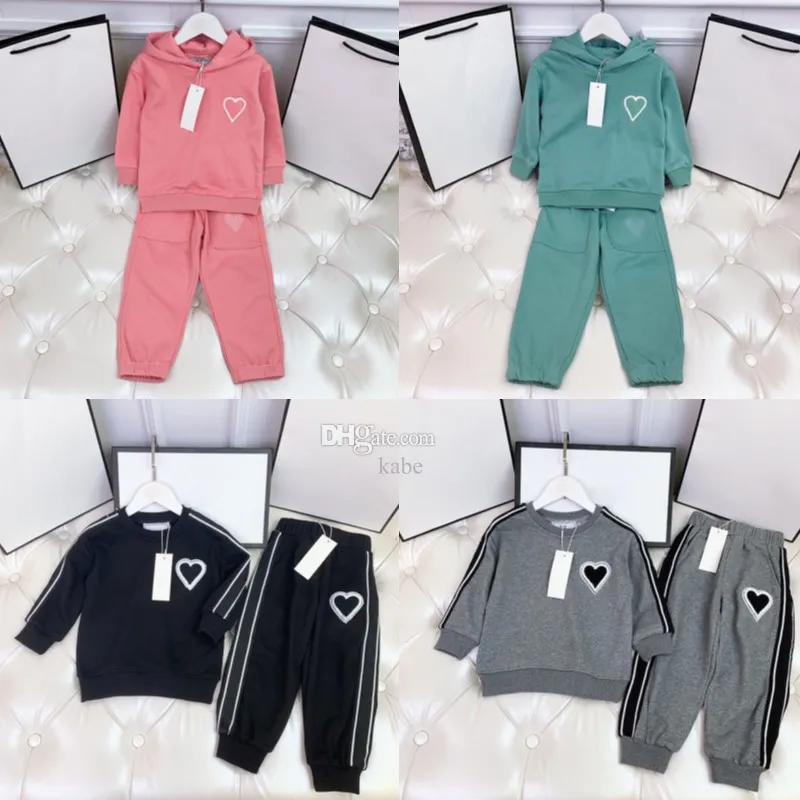 Baby kinderkleding Kleding Sets amis meisjes jongens jeugd sweatshirt jassen Hooded zuigelingen ontwerper Mode Streetshirts Pullover Los