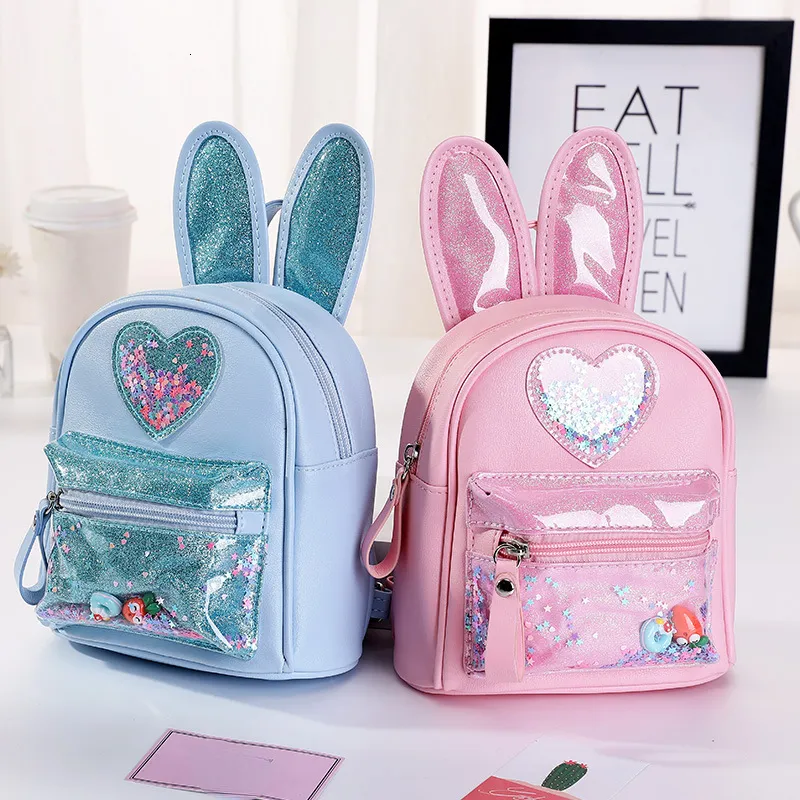 Zaini Bambini Zaino piccolo Borsa Borse da scuola in pelle carina per bambini Ragazza Principessa Borsa Zaino Mochila Feminina 230803