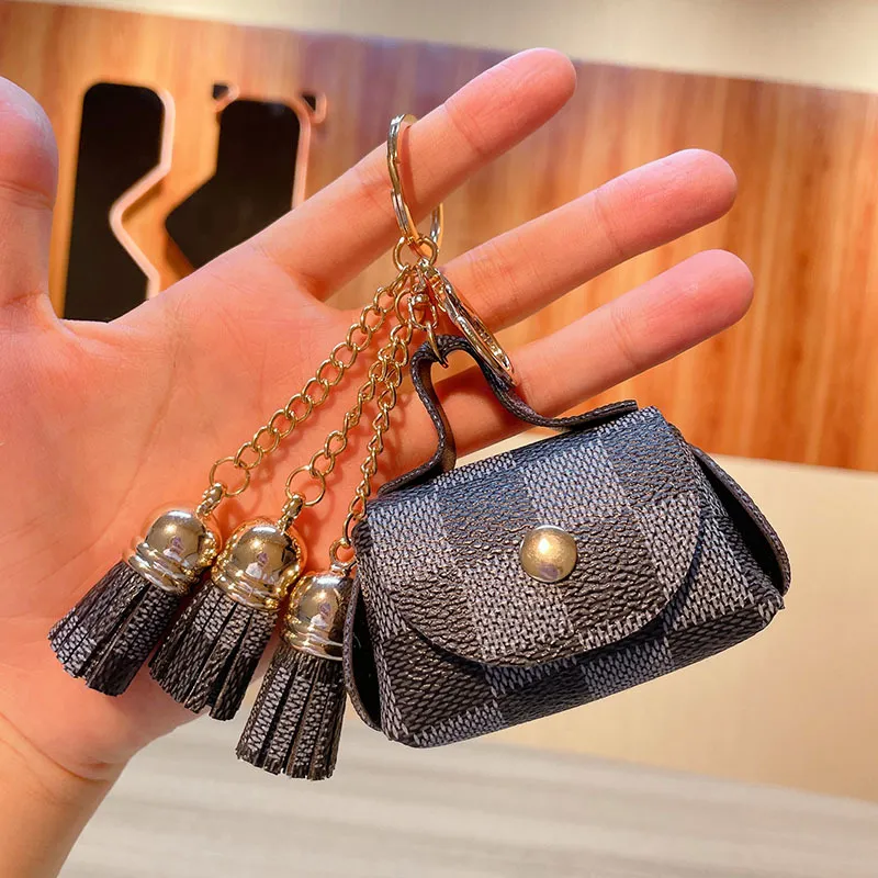 Mini Genuine Leather Wallet Purse Bag Case Holder Key ring Pouch Bag Safe  Hanger | eBay
