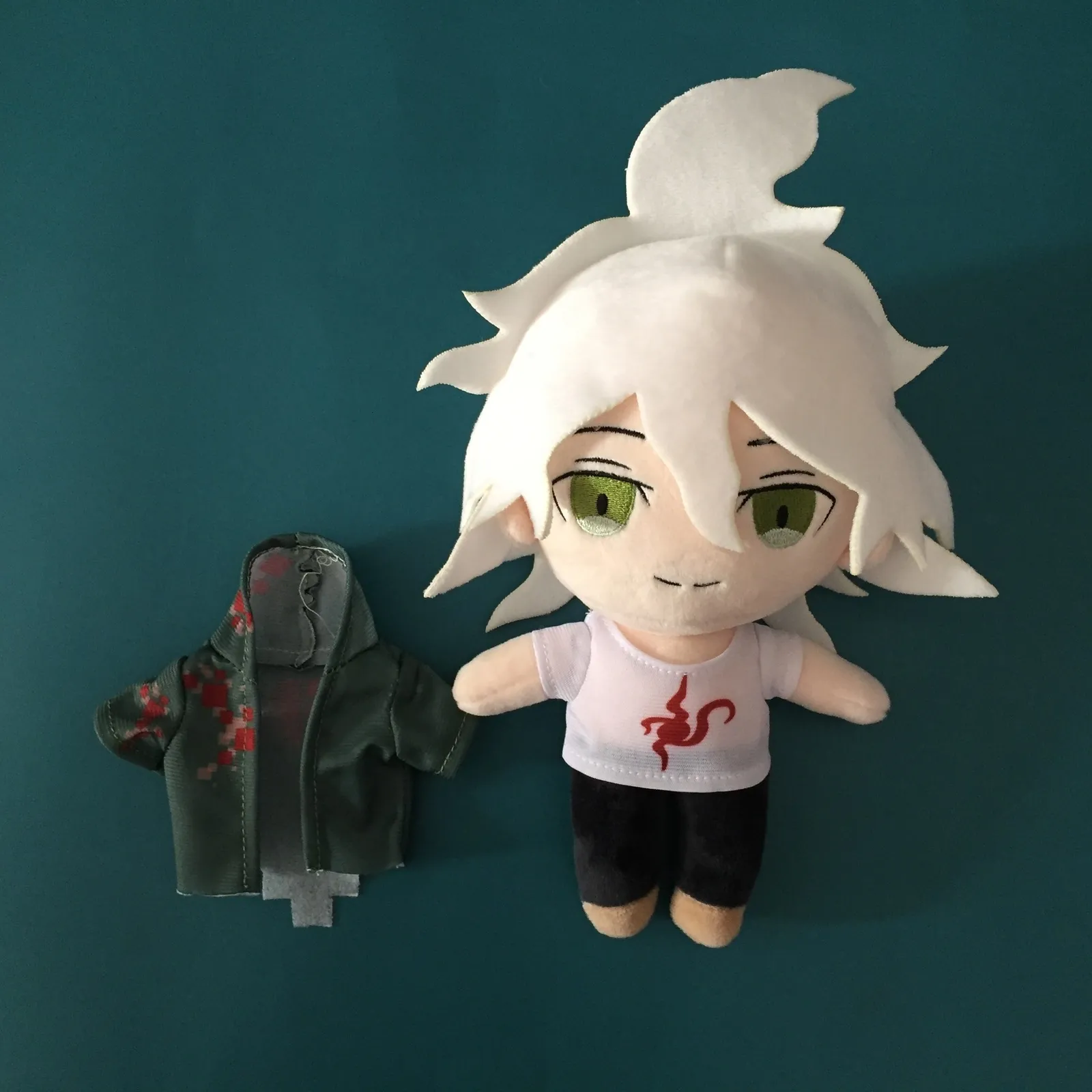 Плюшевые куклы 20см аниме Danganronpa Plush Doll Kokichi Oma nagito Komaeda nanami Chiaki Toys милые мягкие фаршированные подарки для детей 230803