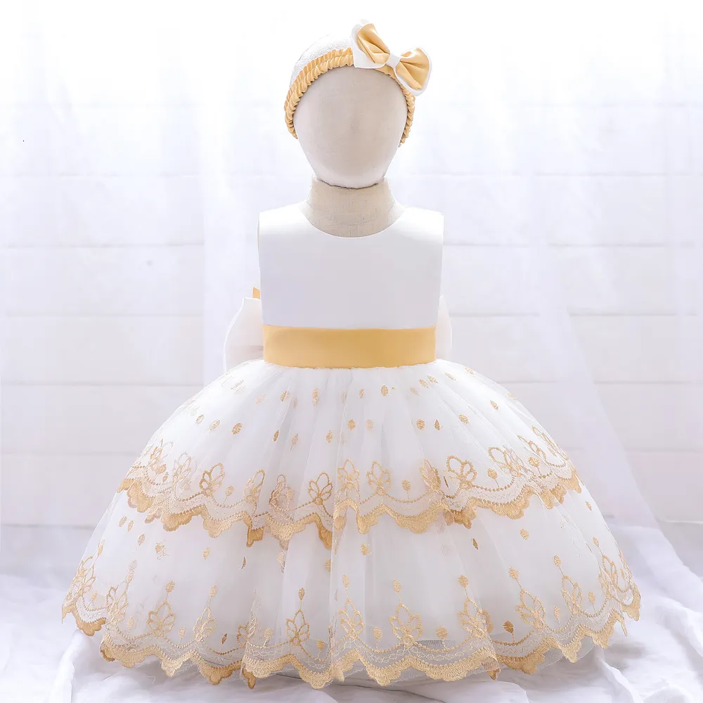 Summer Dog Princess Dress For Girls Infant Toddler Size With Bow Lace Perfect For Baptism Birthday Parties And Christening Style 230803 From Cong06 6.34 DHgate.Com