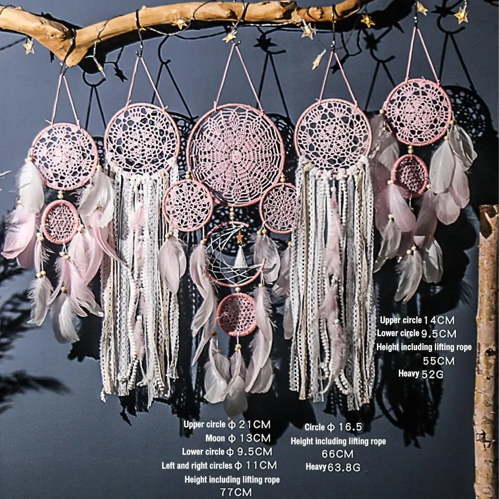 Set De Ensueño De Plumas Hechas A Mano: Decoración De La Pared Colgante De  5 Piezas Para El Hogar, Decoración Boho De Dormitorio De 14,55 € | DHgate, image size:1001x1001
