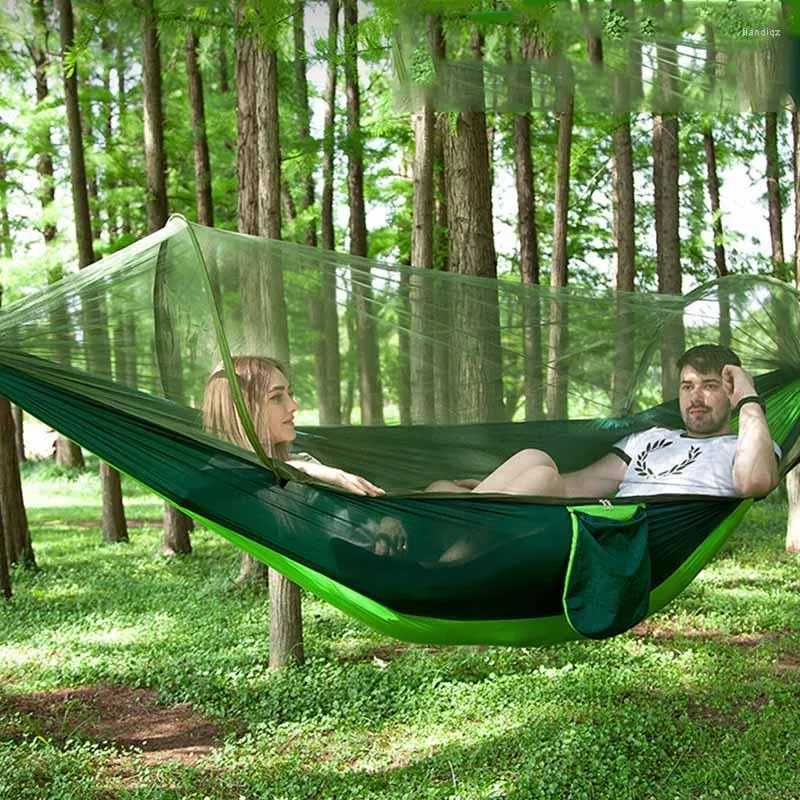 Hammock with mosquito net tent hot sale
