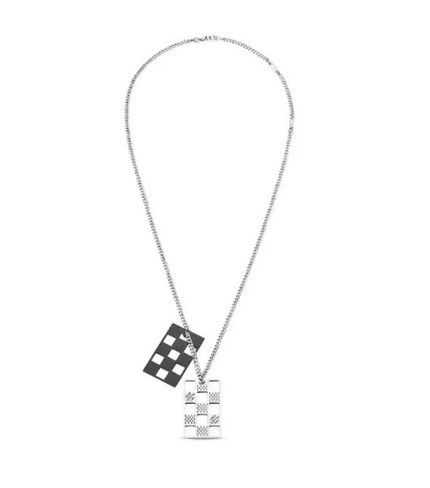 Collier de créateur hommes et femmes pendentif de luxe colliers design de mode collier en acier inoxydable cadeaux de l'homme pour femme