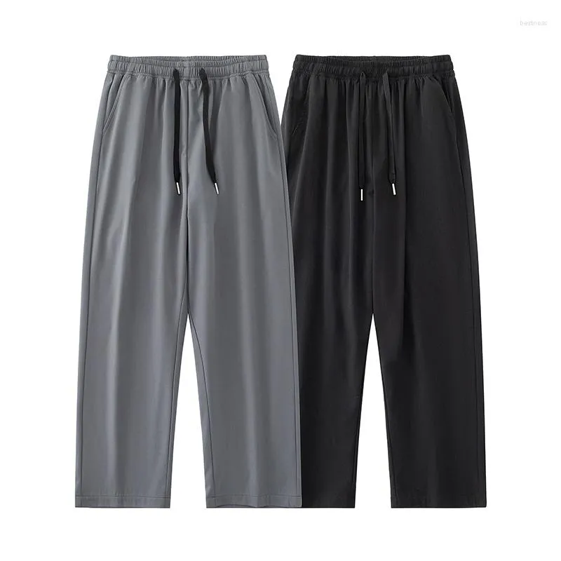 Men's Pants Quick Drying Joggers Sweatpants Gym Workout Sports Running Fitness Trousers Men