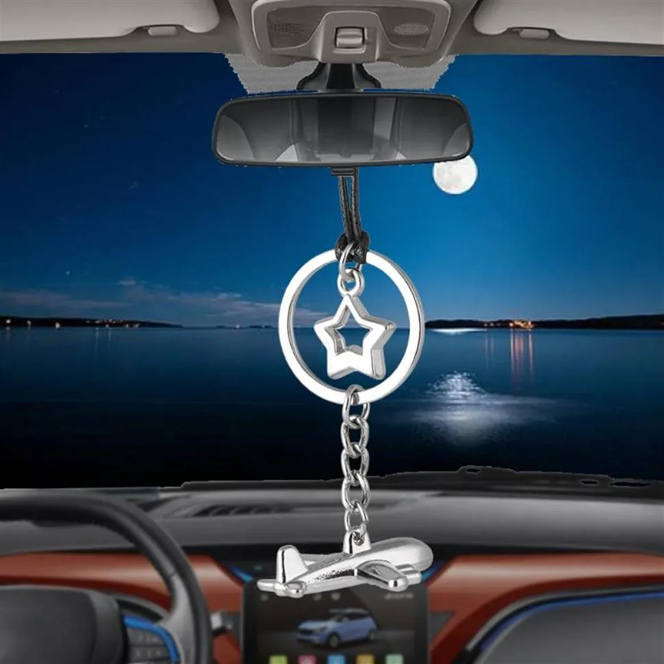 Voiture pendentif avion ornement Air avion suspendu Auto intérieur Auto rétroviseur décoration accessoires style cadeaux275f