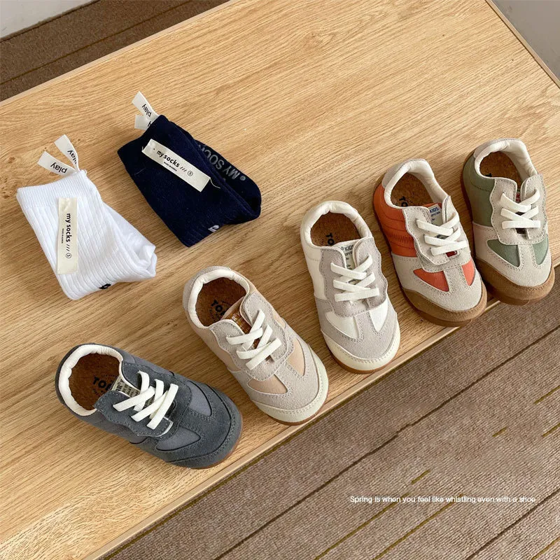 SDESIGNER SHOES FÖR KIDS NEAKERS FRÅN Childrar Canvas Shoes Soft Bottom Gump Boys Tyg Girls Casual 230804