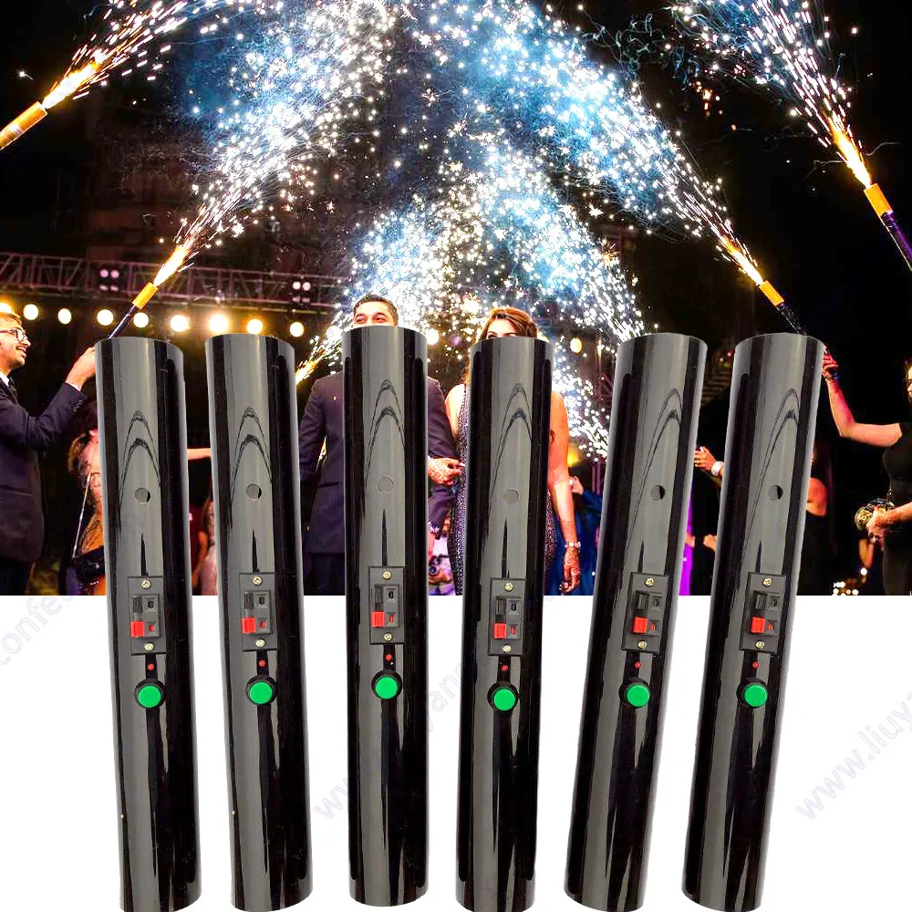 Computer R3usable Firework Setup Reusable Cold Pyro Handheld Fountain Fireworks Shooter For Weddings ...
