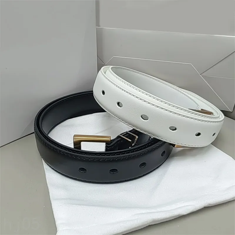 Ceintures fines pour femmes ceintures en cuir de créateur marron noir blanc cinto voyage jeans ceinture couleur unie ceinture pour hommes mode accessoires décontractés à la mode 3 cm PJ014