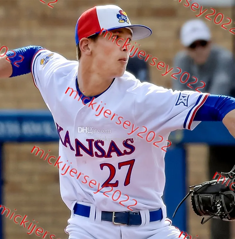 Kansas jayhawks on sale baseball jersey