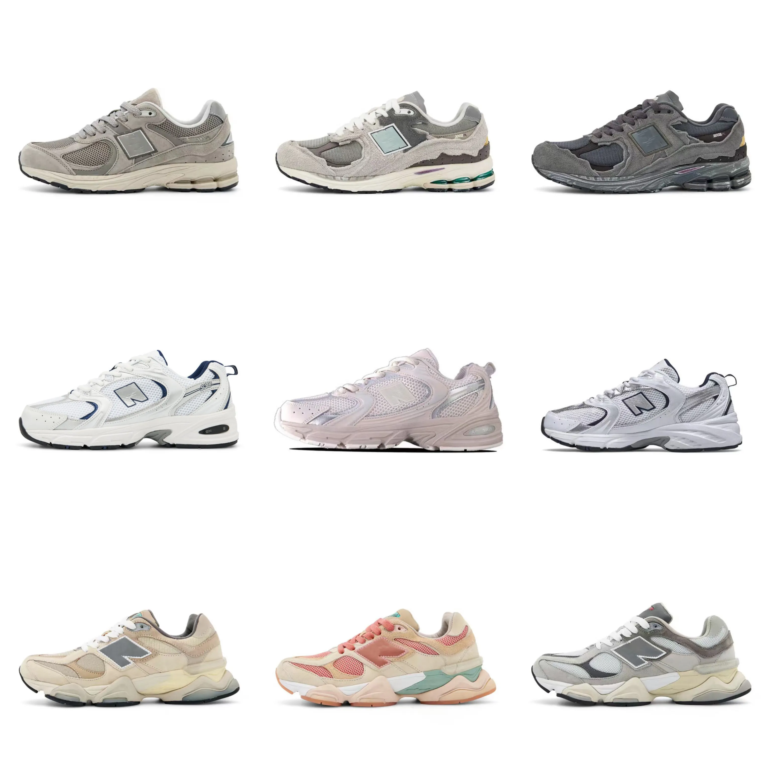 Chaussures Designer 9060 Joe Freshgoods Femmes hommes Biscuit rose rose bleu sel de mer Sallers de sentier extérieur Trainers avec boîte