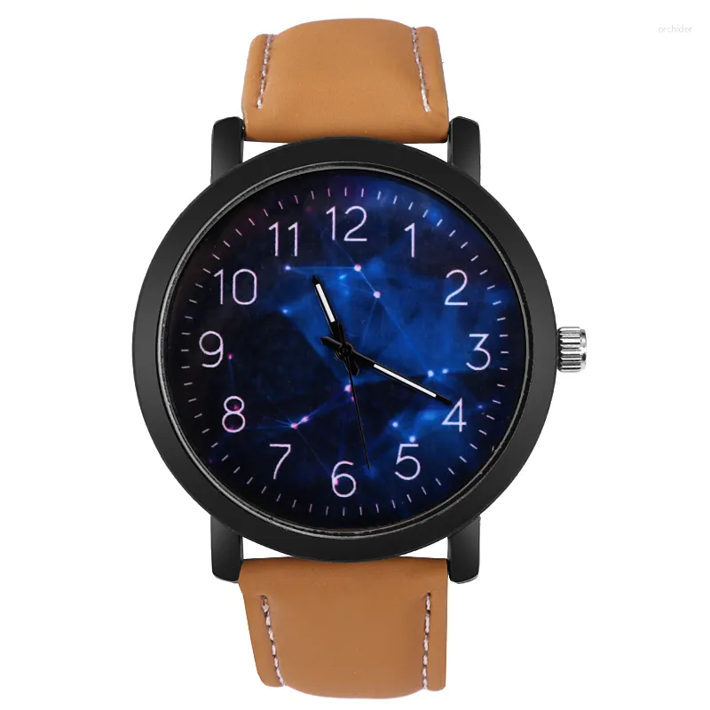 Нарученные часы Relogio Masculino Watch Fashion Wood Grain Dial Casual Кожаный кварц мужчина смотрит роскошные наручные часы Hombre Hour Мужские часы