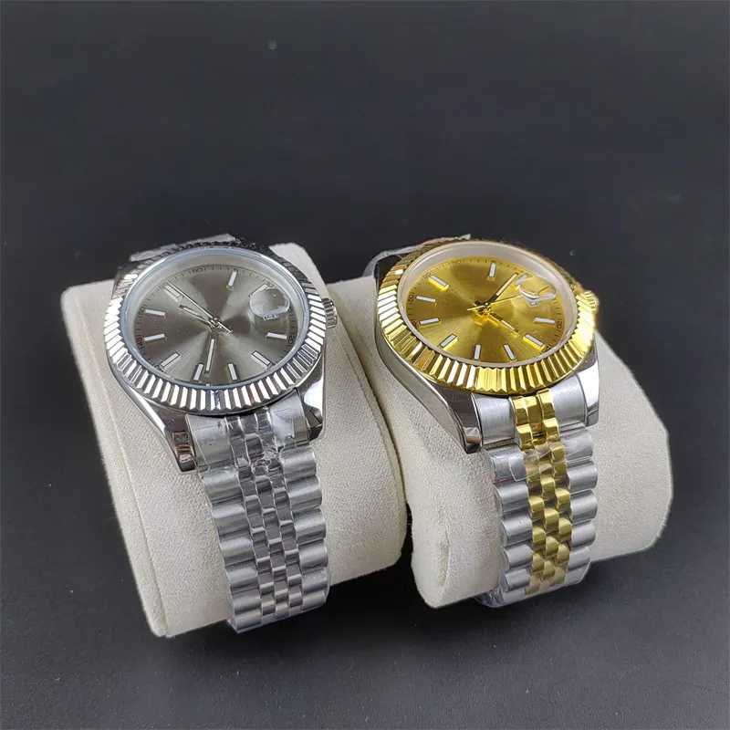 Vintage watch for womens diamond datejust luxury watches 36mm plated gold montre de luxe popular luminous lady wristwatches simple daily dh03 C23