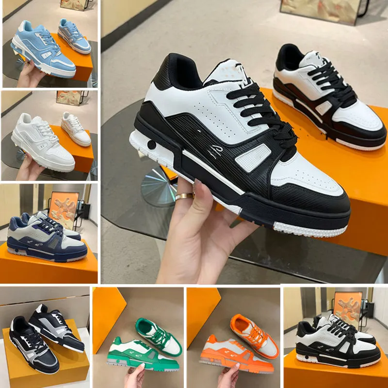 2023 MĘŻCZYZN Casual Shoe Fashion Sneakers Męskie Sneaker Treakerów na zewnątrz Wysokiej jakości projektanci Sutra Litting Rozmiar 38-46