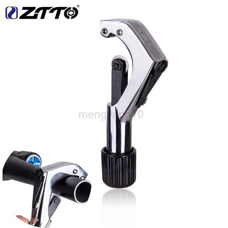 Tools ZTTO Bicycle Steerer Tube Cutter Fork Cutting Tool handlebar Cutter Fit For 6 - 42mm 22.2 28.6mm tube with spare cut ring Blade HKD230804