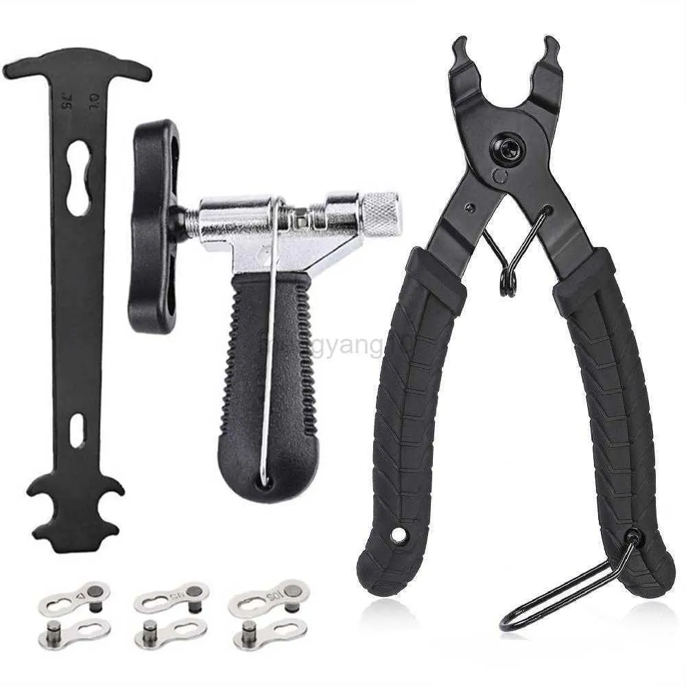 Tools Bicycle Chain Wear Repair Tool Check Mountain Road Chain Measuring Ruler Replacement Accessories Multi-Link Piers Magic Buckle HKD230804
