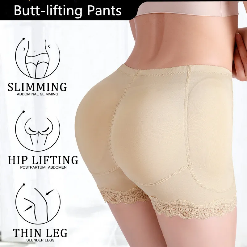 Large Size Womens Butt Lifter Pants With Plump Hips, Lace Buttocks, And Pad  Body Shaping Boxer Hip Enhancer Shapewear Shorts From Lang04, $21.25