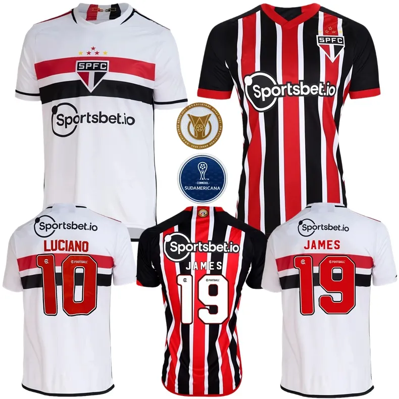 /24 Sao Paulo FC Jerseys Home, Away 3rd Kit Luciano, Pato, James,  Rafinha, Calleri More! Football Shirts On Sale