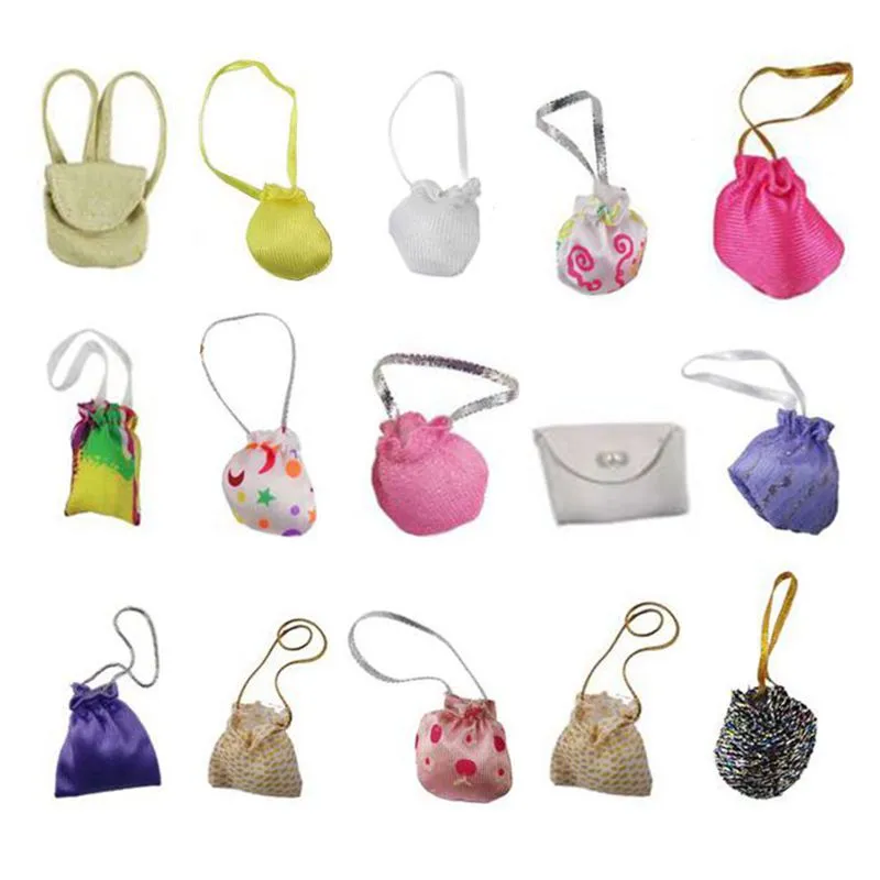 Kawaii 15 ArticlesEnfants Jouets Mode Sacs Dolly Accessoires