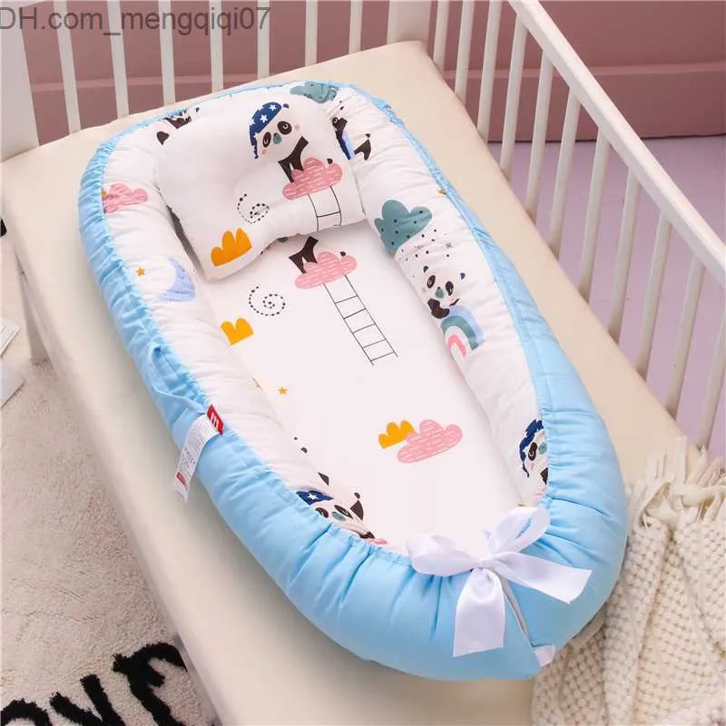 Baby Bassinet With Pillow 85x50cm Portable Cotton Crib Suitable For Newborns With Bumper 2024 Collection From Mengqiqi07 14.22 DHgate.Com