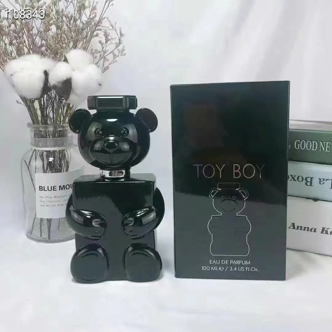 sweet Teddy Bear Perfume 100ml Bubble Gum Eau De Parfum 3.4fl.oz Long Lasting Smell EDP Fruity Floral Notes Women Fragrance Toy Boy Cologne Spray Fast Ship