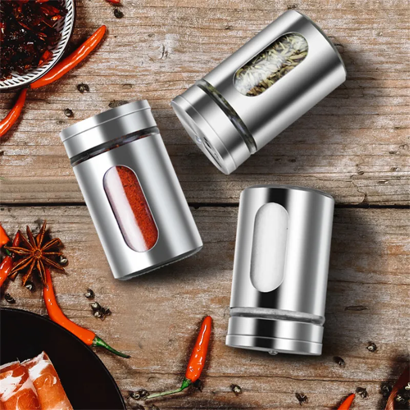 Atacado palito de dente Spice Pepper Jar Garrafa Armazenamento Tempero Dispenser Spice Recipiente Shaker Ferramenta de Cozinha Novo Grátis FEDEX DHL JL1804