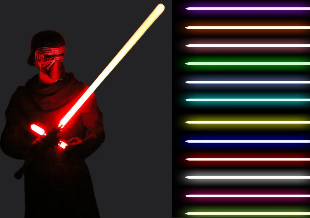 TXQSABER LED Lightsaber With Smooth RGB Neo Pixel, Metal Hilt, 1 Blade