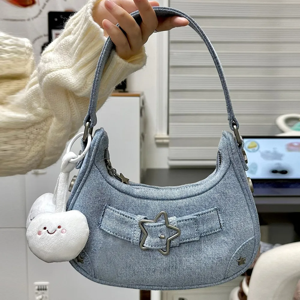 Y2k Vintage Star Shoulder clutches bag - Japanese PU Leather Y2k Vintage Star Shoulder clutches bag - Japanese PU Leather