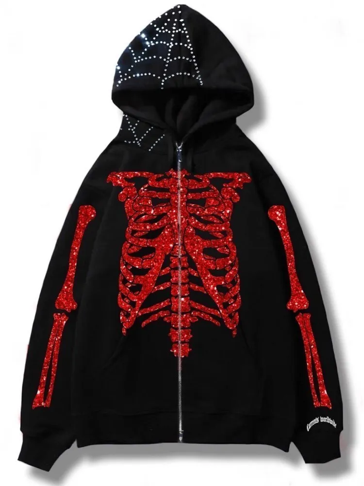Y2K Style Womens Hoodie Collection - Diamond Jacket