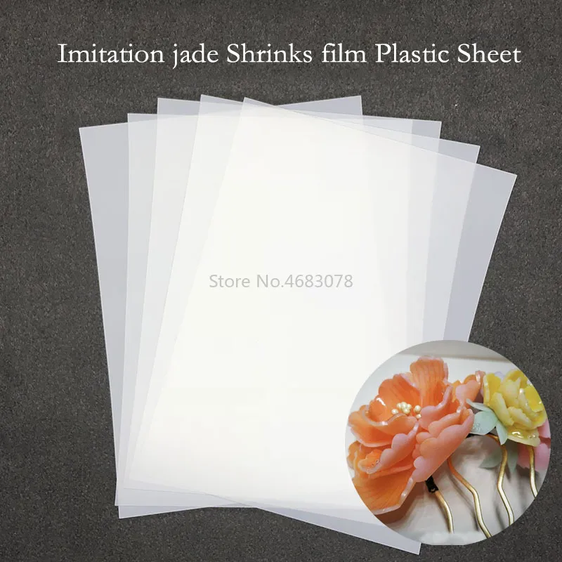 Bloc-notes 10 Pcs Imitation Jade Shrinks Film Feuille De Plastique 0 m Épaisseur DIY Artisanat Décoration Films Non Imprimables 278 x 203 cm 230804