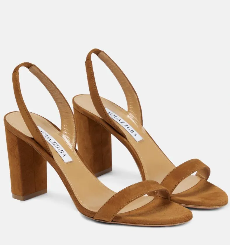 So Nude mid-heel sandals
