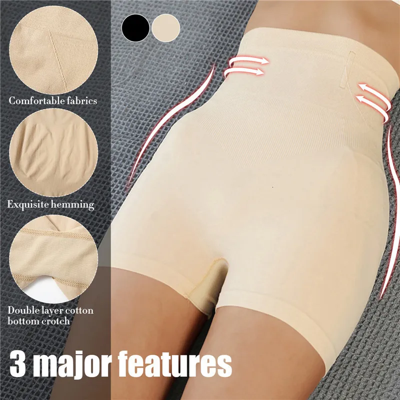 Kadın şekillendiriciler bel eğitmeni kadınlar şekillendirici pantolon karın zayıflama shapewear iç çamaşırı popo kaldırıcı yüksek kontrol külot 230803