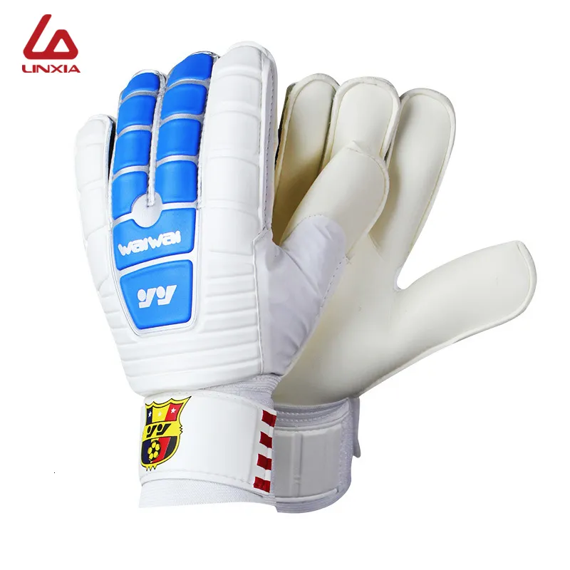 Sports Gloves Professional Soccer Goalkeepers Glvoes Latex Finger Protection NonSlip Men Football Gloves futebol futbol luva de goleiro 230803