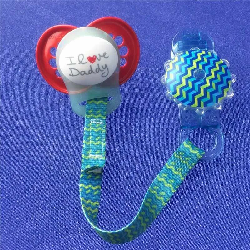DHgate.com:100Pcs Transparent Silicone Pacifier Clips Chain for Mam ...